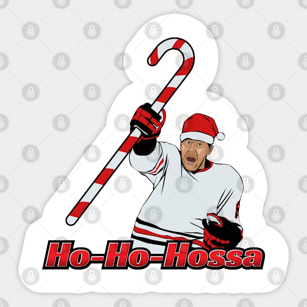 Ho Ho Hossa Sticker by Madhouse Chicago Hockey Podcast